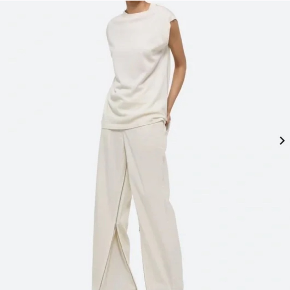 NWT Helmut Lang Cream Shrug/Sweater, XS,  GD1224 - Picture 6 of 9